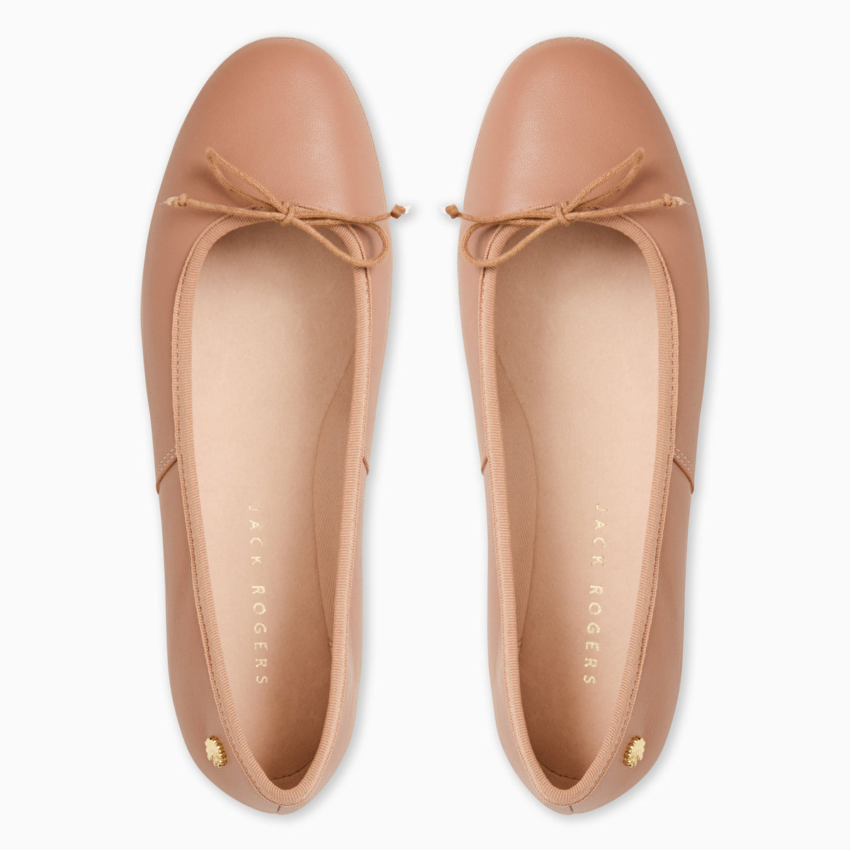 Jack Rogers - Bettie Ballet Flat - Toast - view 3