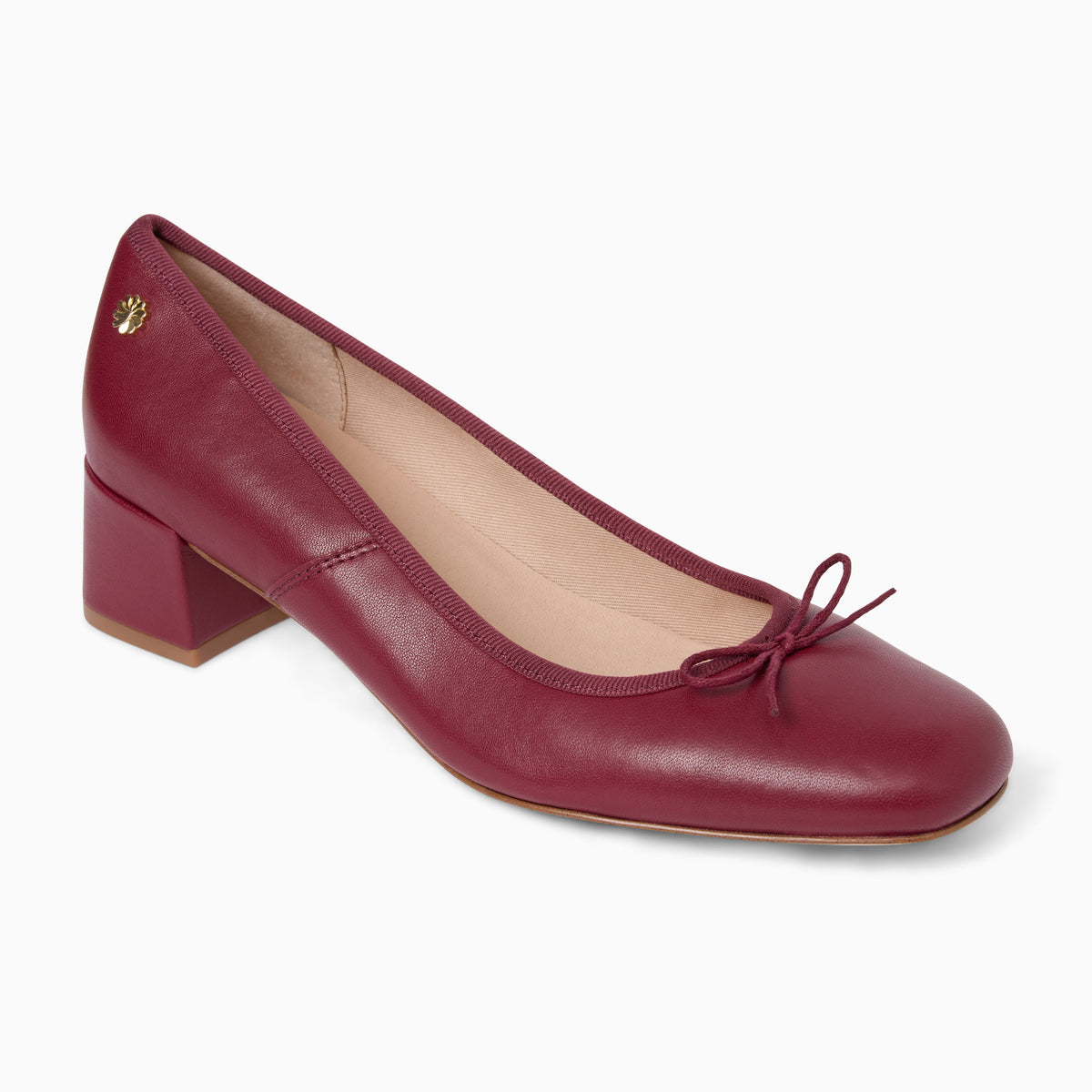 Maddy Pump in Cabernet, product view 1