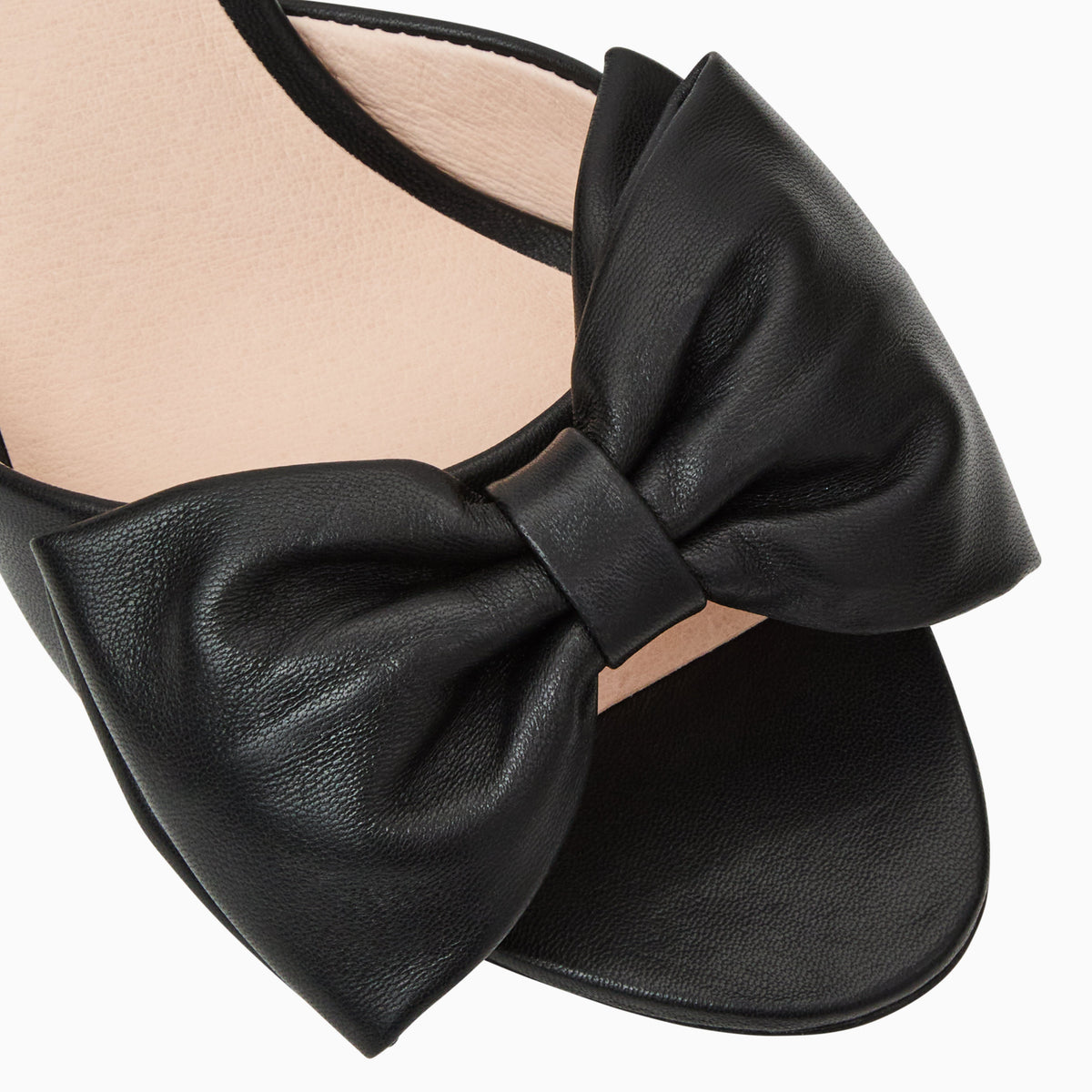 Jack Rogers - Lola Bow Mid Heel - Black - view 6