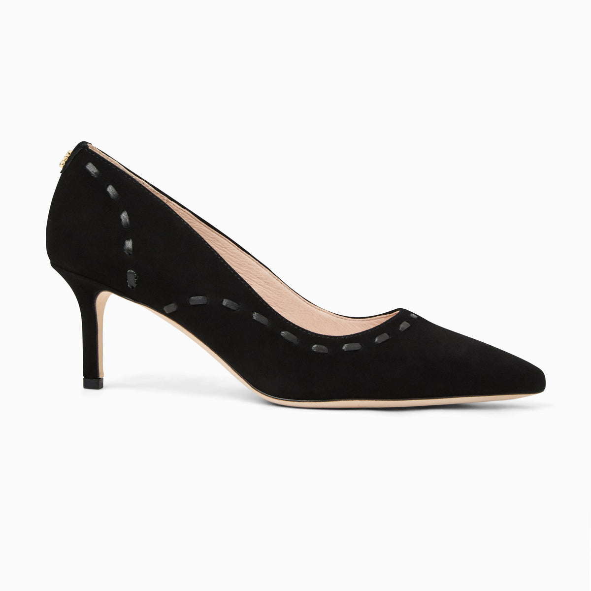 Jack Rogers - Bridgette Pump - Suede Black - view 2