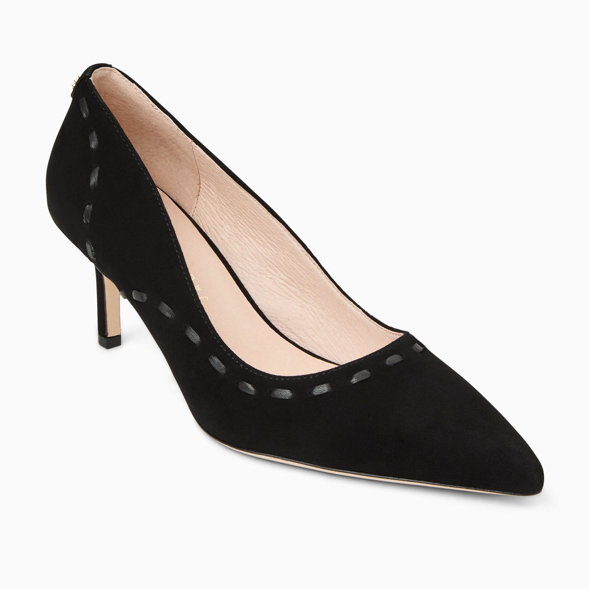 Jack Rogers - Bridgette Pump - Suede Black - view 1