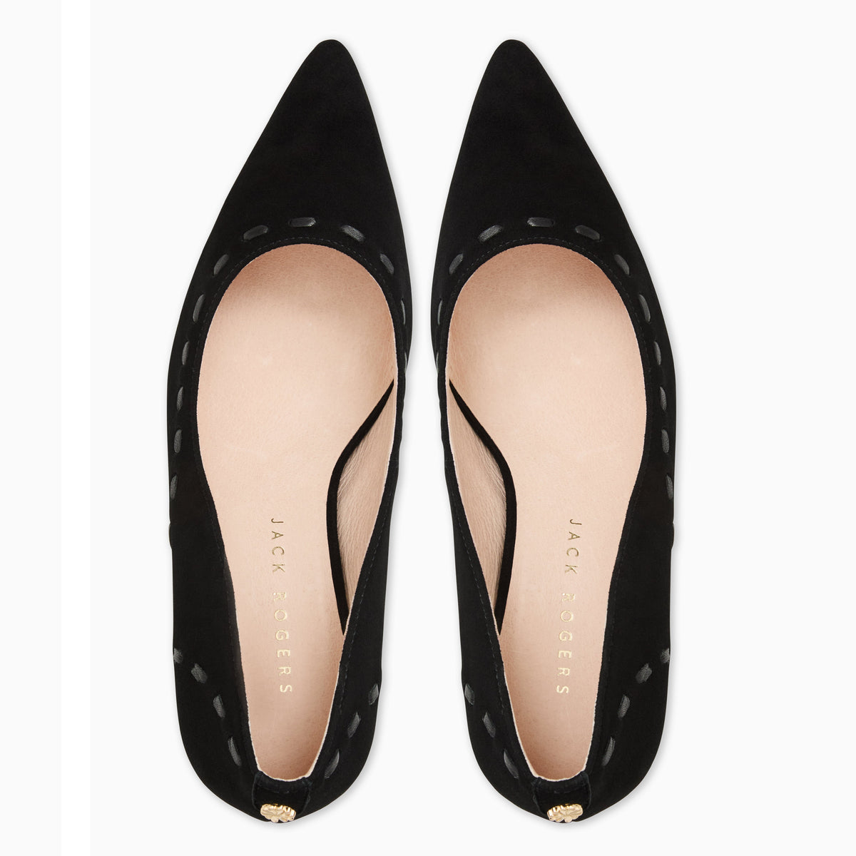 Jack Rogers - Bridgette Pump - Suede Black - view 3