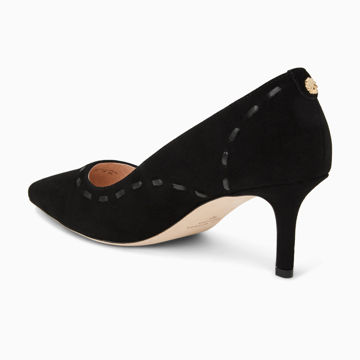 Jack Rogers - Bridgette Pump - Suede Black - view 4