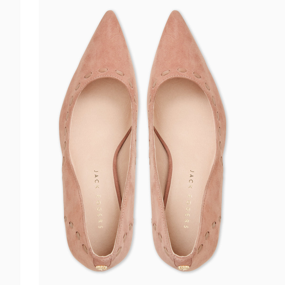 Jack Rogers - Bridgette Pump - Suede Café Au Lait - view 3