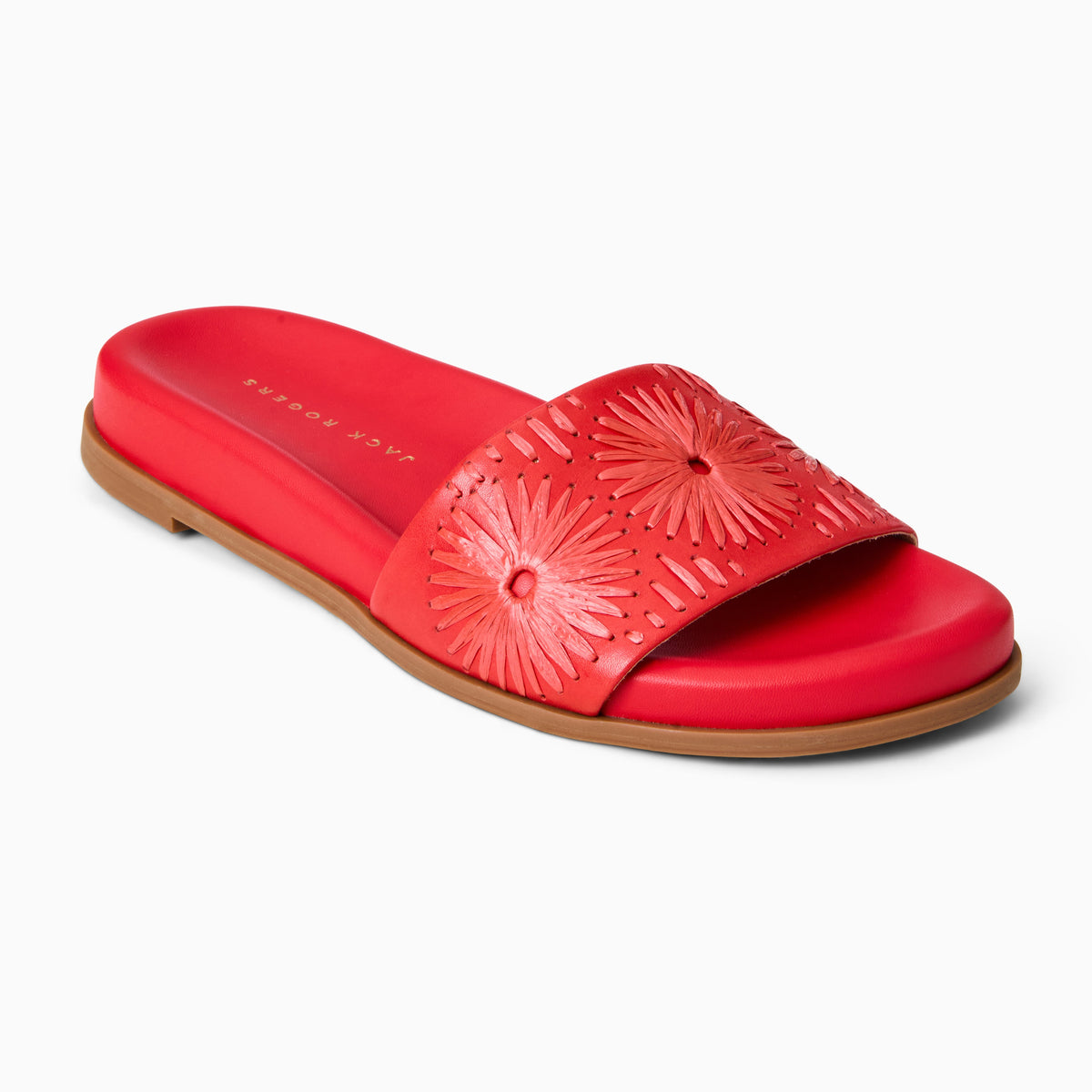 Jack Rogers - Somerset Slide - Fire Red - view 1
