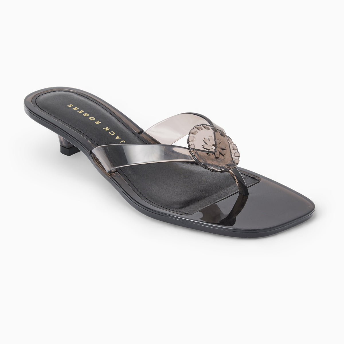Jack Rogers - Roxy Jelly Kitten Heel - Black - view 1