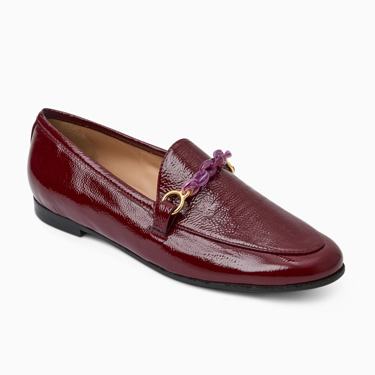 Jack Rogers - Laurito Italian Leather Loafer - Bordeaux - view 1