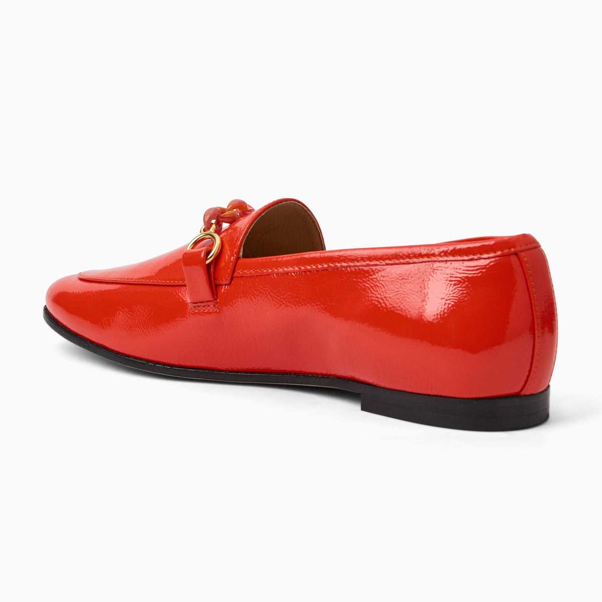 Jack Rogers - Laurito Italian Leather Loafer - Coral - view 5
