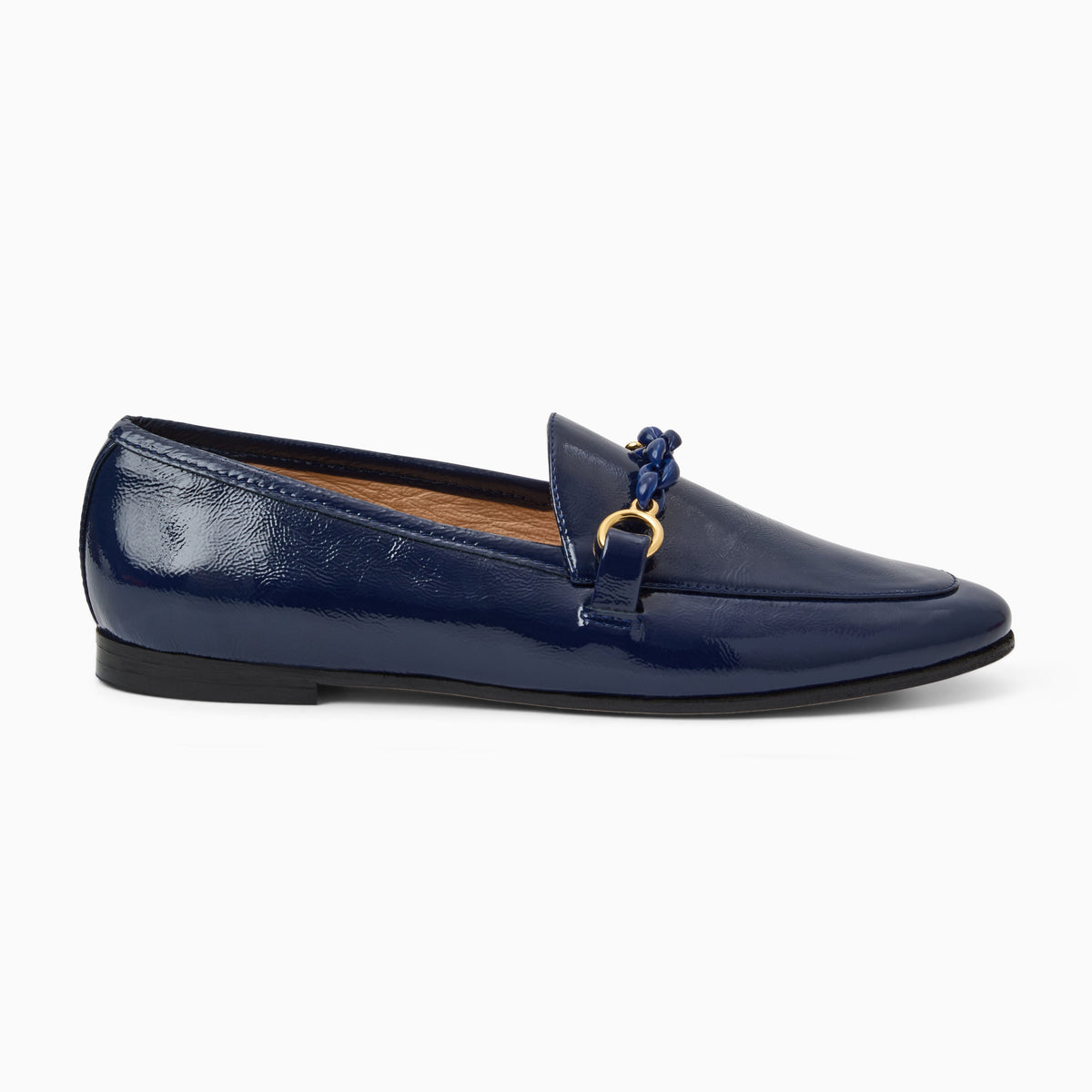 Jack Rogers - Laurito Italian Leather Loafer - Night Blue - view 3