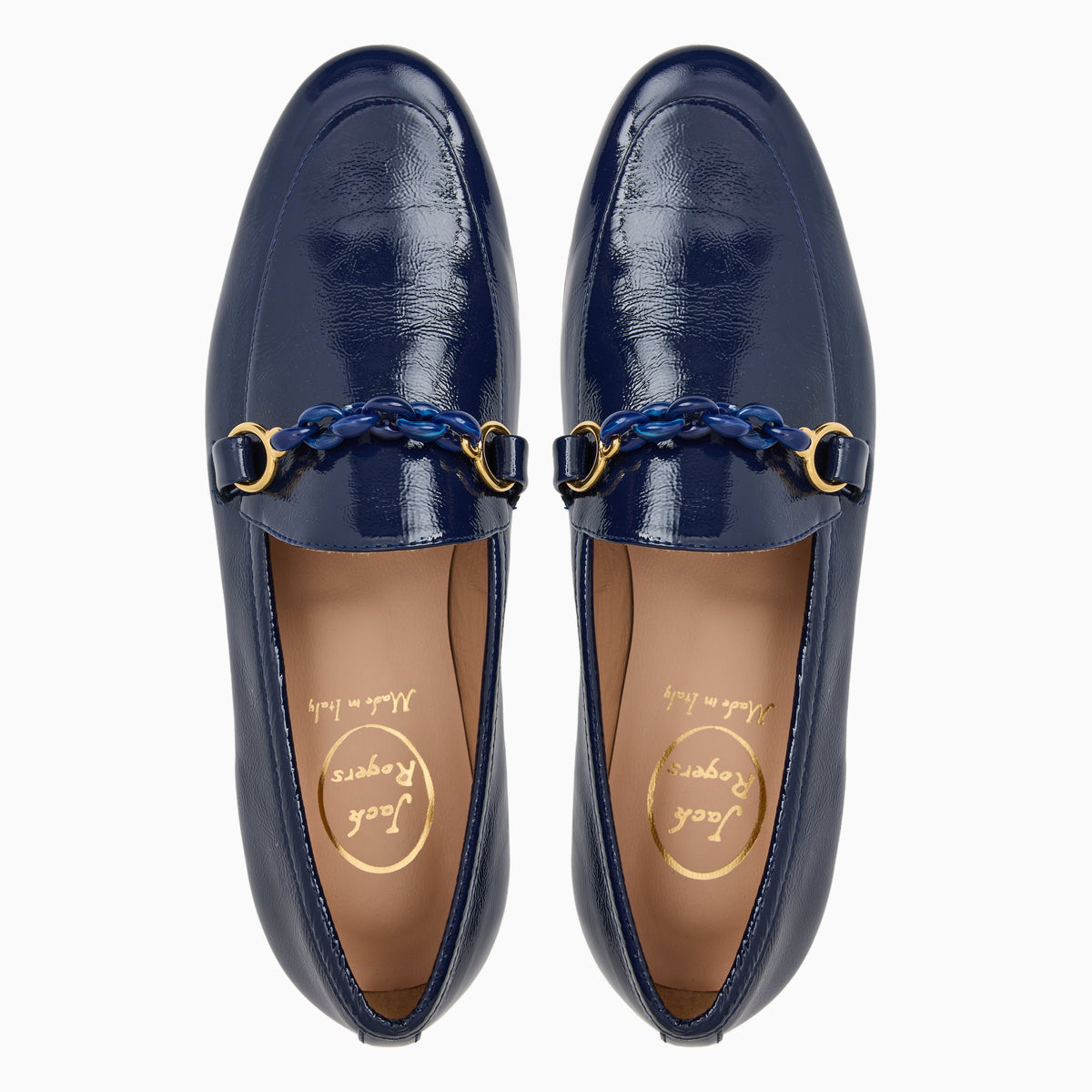 Jack Rogers - Laurito Italian Leather Loafer - Night Blue - view 4