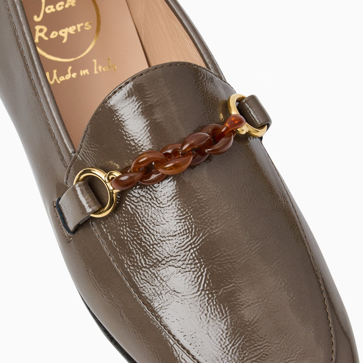 Jack Rogers - Laurito Italian Leather Loafer - Taupe - view 6