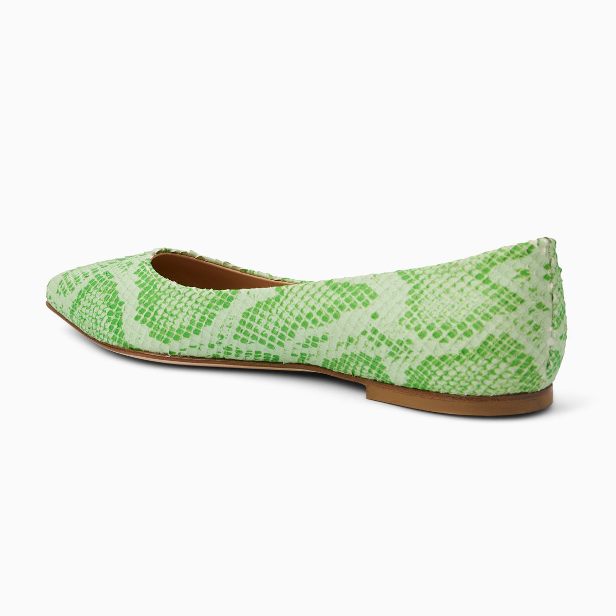Jack Rogers - Gabrisa Italian Leather Flat - Green - view 5