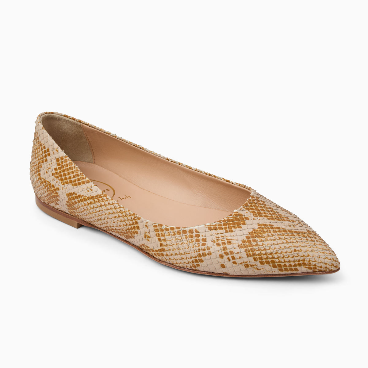 Jack Rogers - Gabrisa Italian Leather Flat - Natural - view 1
