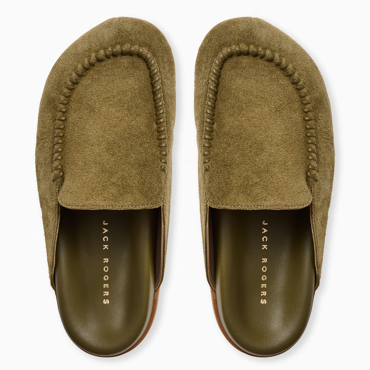 Jack Rogers - Chesapeake Clog - Suede Olive - view 3