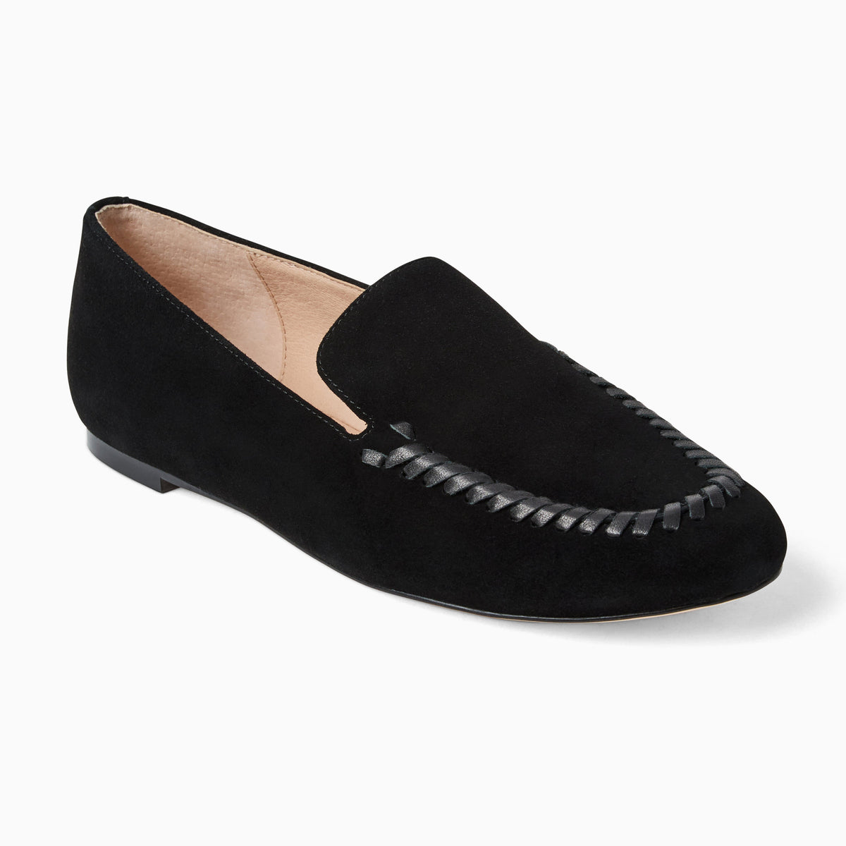 Jack Rogers - Camden Suede Loafer - Suede Black - view 1