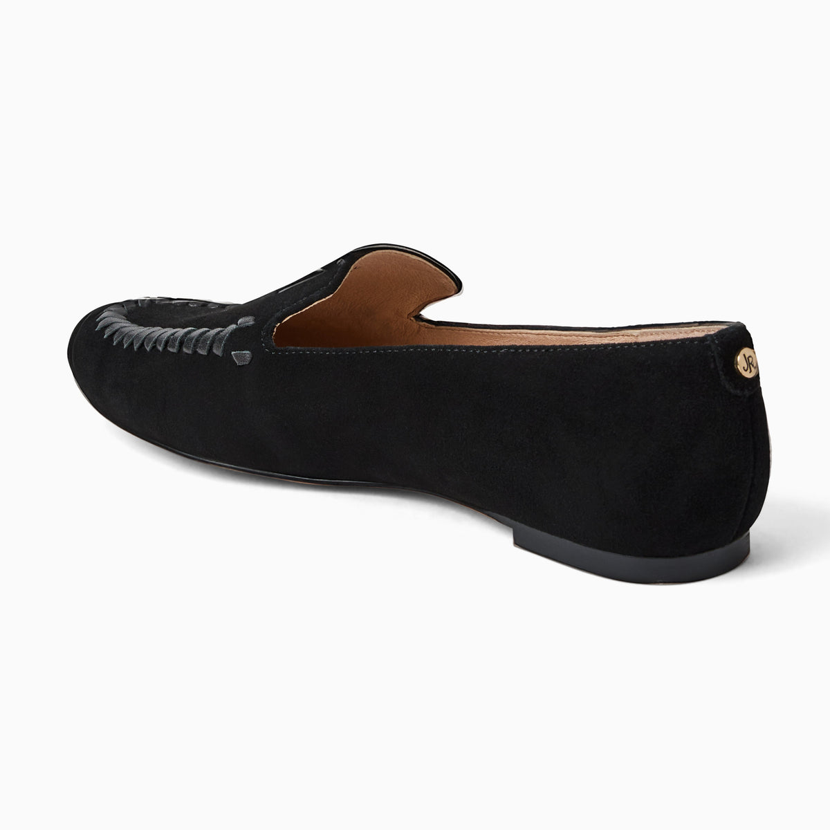 Jack Rogers - Camden Suede Loafer - Suede Black - view 4