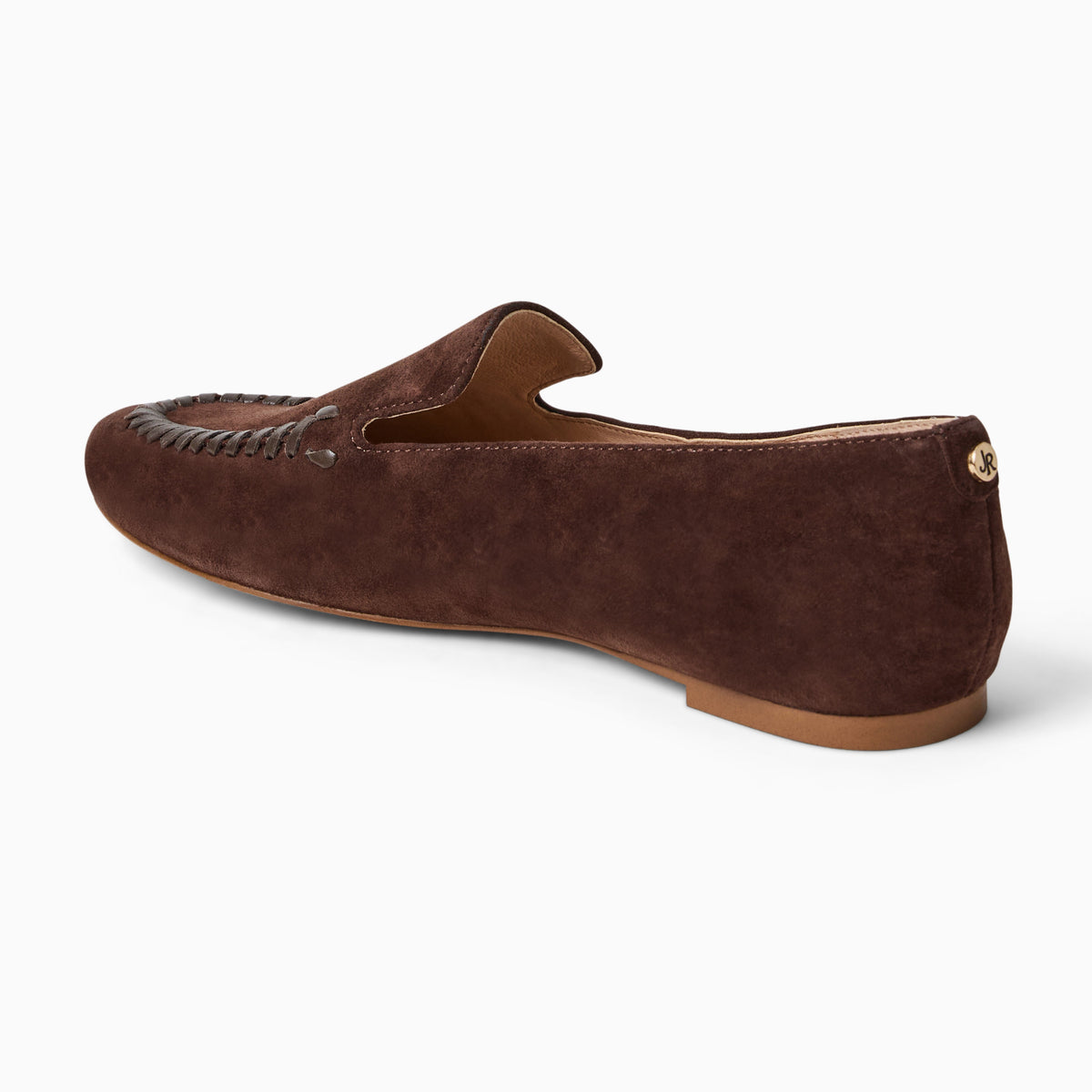 Jack Rogers - Camden Suede Loafer - Suede Hot Fudge - view 4