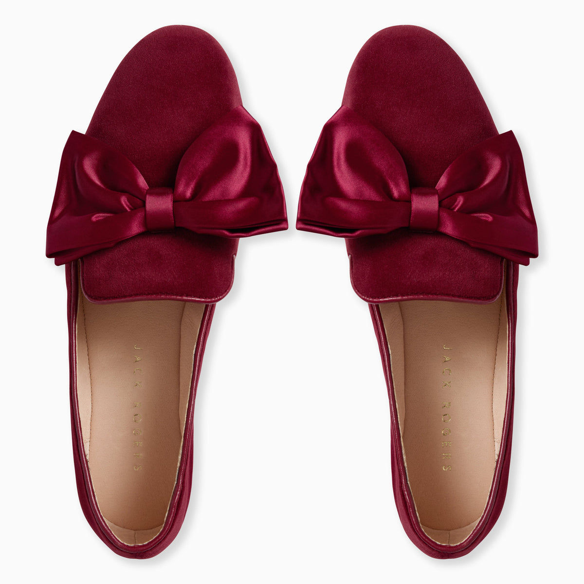 Jack Rogers - Bradley Bow Loafer - Cabernet - view 3