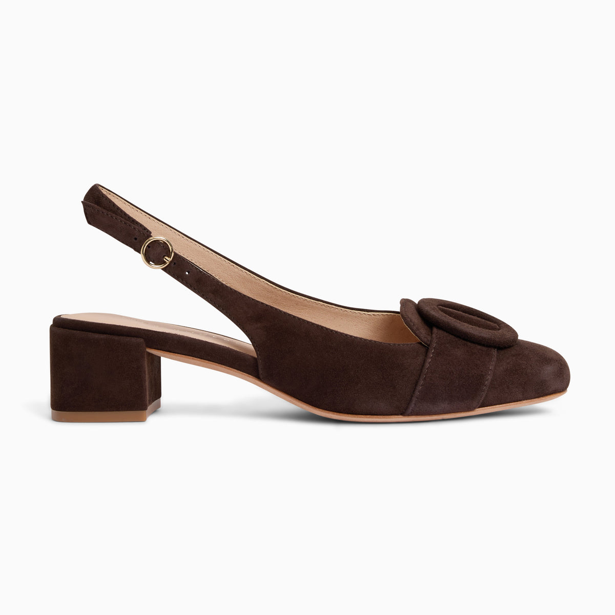 Jack Rogers - Maddy Sling - Suede Brown - view 2