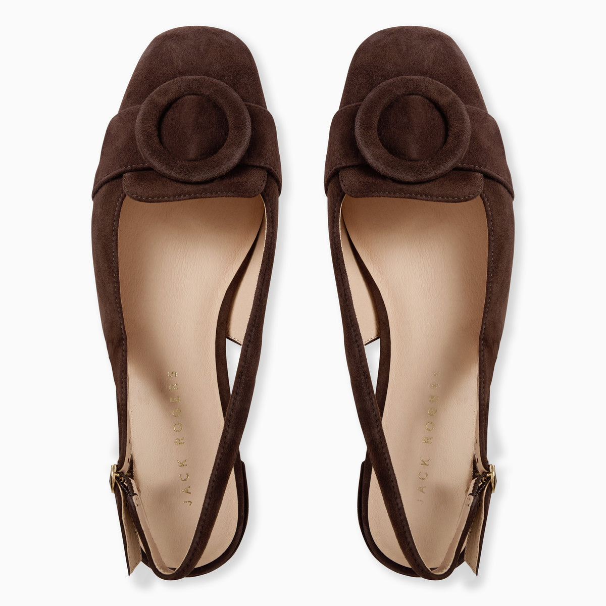Jack Rogers - Maddy Sling - Suede Brown - view 3