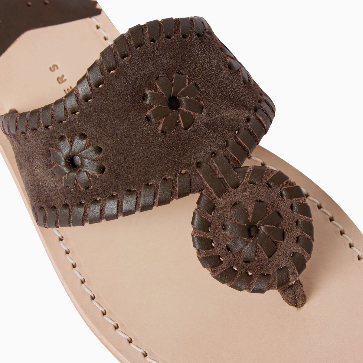Original Jacks Sandal in Suede Brown, product view 6