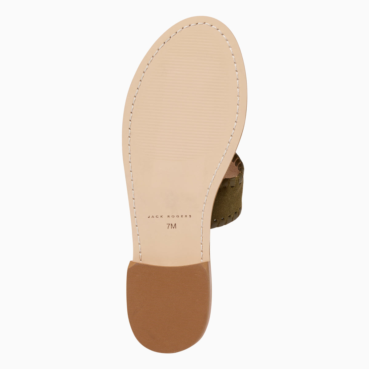 Original Jacks Sandal in Suede Olive, product view 5