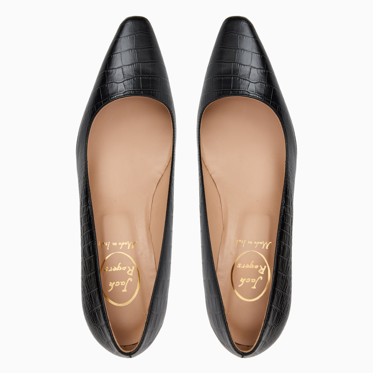 Jack Rogers - Adelina Italian Leather Pump - BLACK - view 3