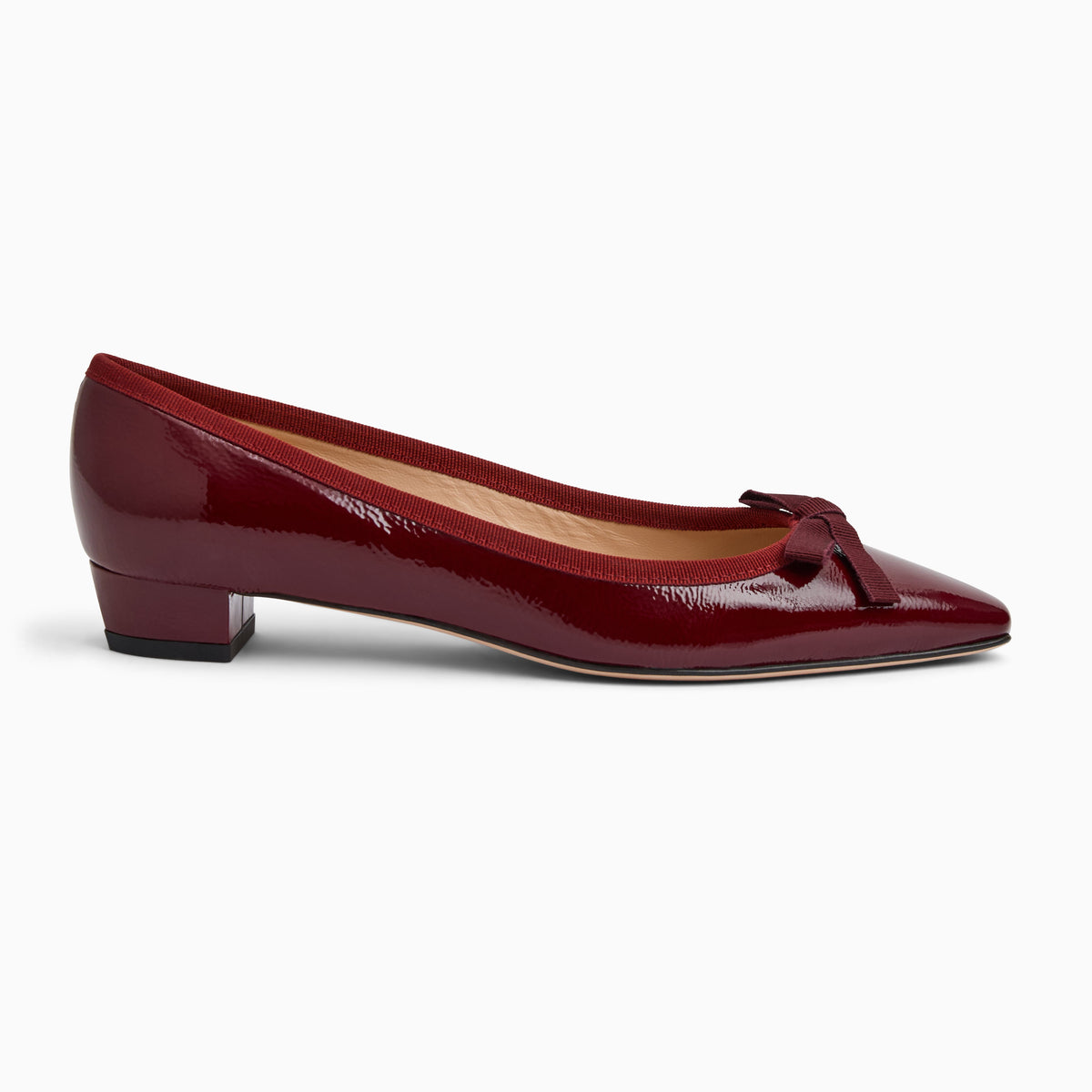 Jack Rogers - Rosina Kitten Heel - Bordeaux - view 2
