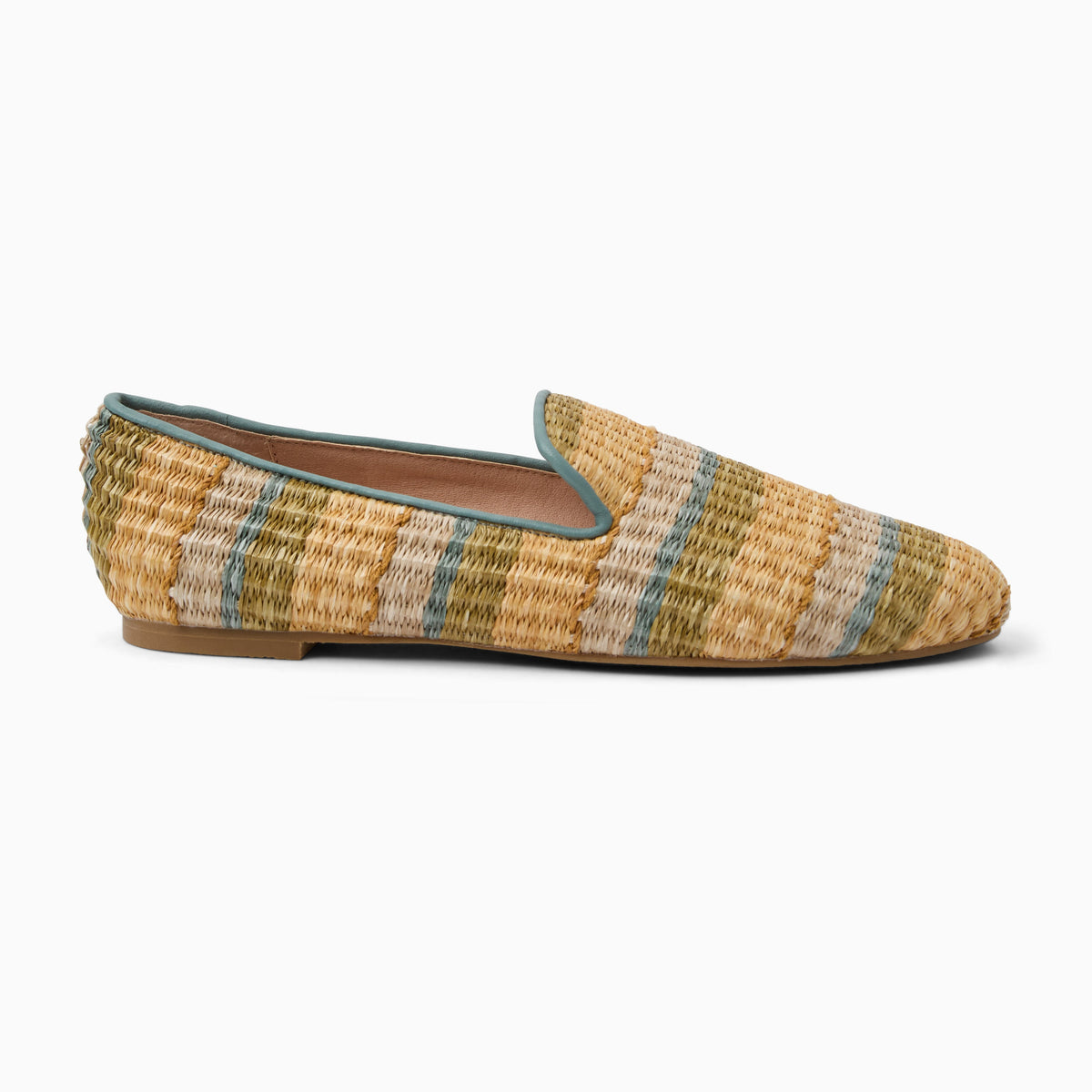 Jack Rogers - Bradley Loafer - Seafoam Stripe - view 2