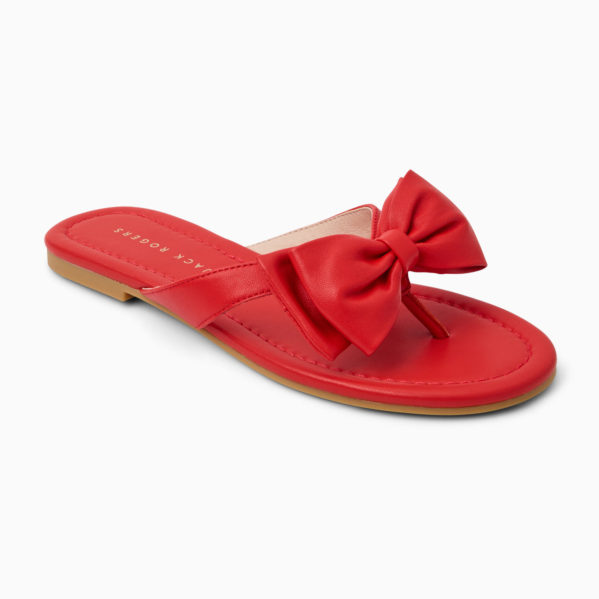 Jack Rogers - Vannah Bow Sandal - Fire Red - view 1