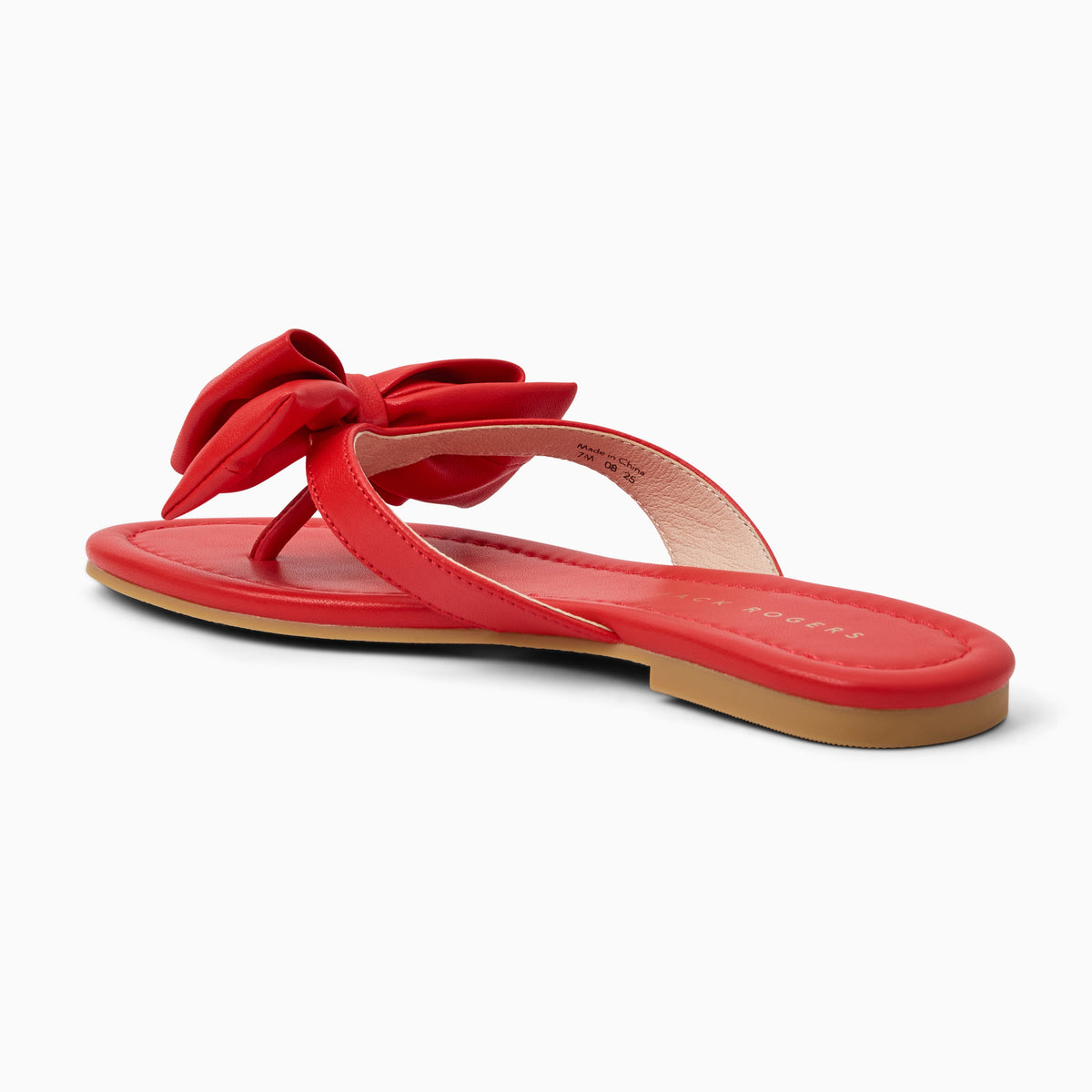Jack Rogers - Vannah Bow Sandal - Fire Red - view 4