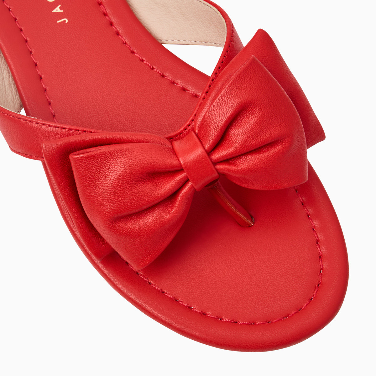 Jack Rogers - Vannah Bow Sandal - Fire Red - view 6