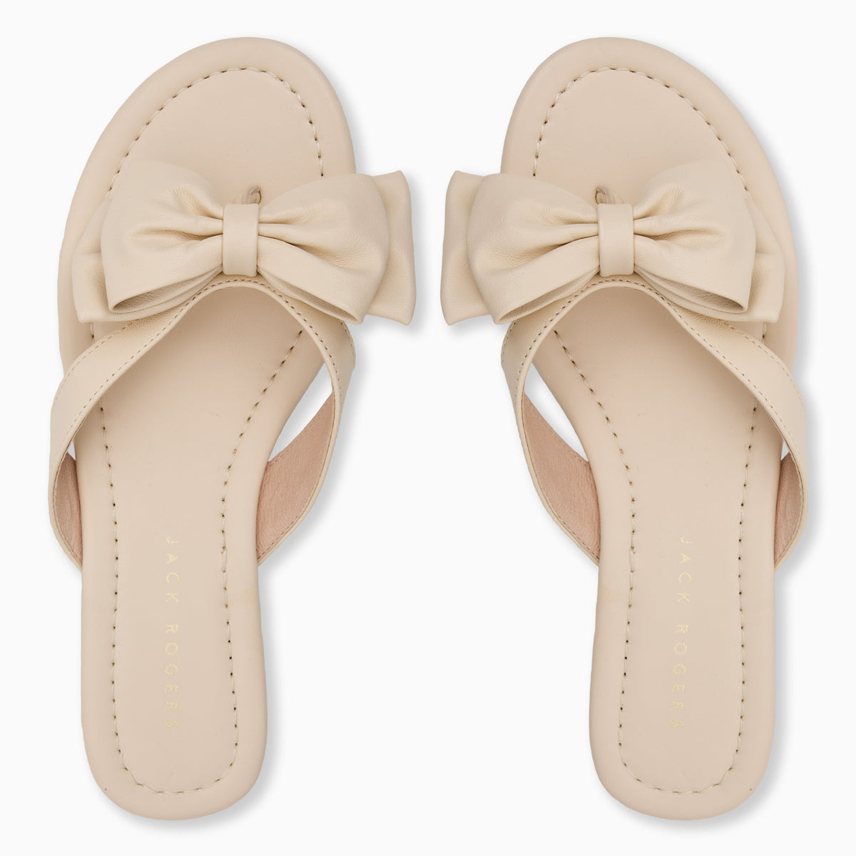Jack Rogers - Vannah Bow Sandal - Ivory - view 3