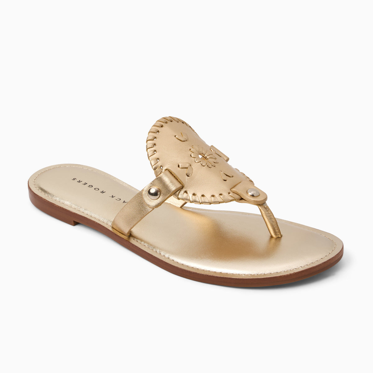 Jack Rogers - Collins Sandal - Metallic Platinum - view 1
