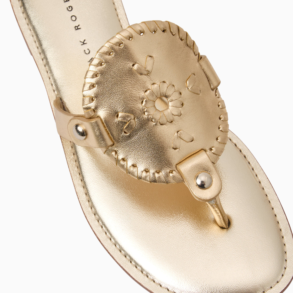 Jack Rogers - Collins Sandal - Metallic Platinum - view 6