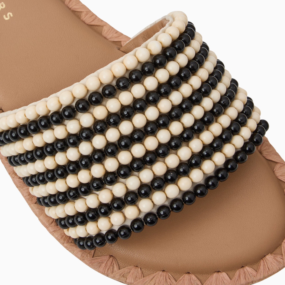 Jack Rogers - Savanah Beaded Slide - Black - view 6