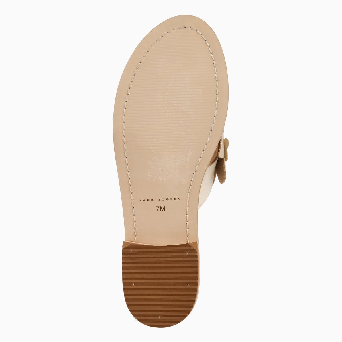 Jack Rogers - Talahi Flower Sandal - IVORY/PLATINUM - view 5