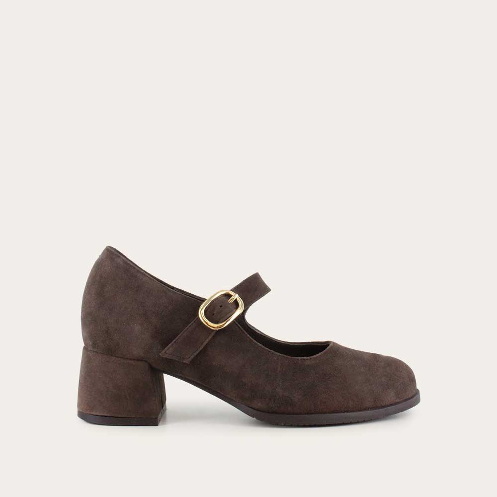 Simile in Coffee Suede, product view 1