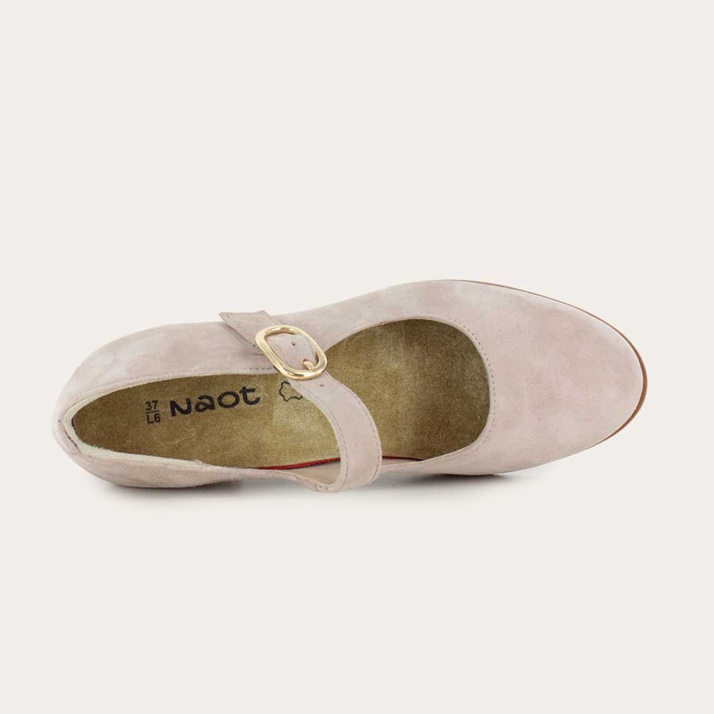 Simile in Mink Beige Suede, product view 3