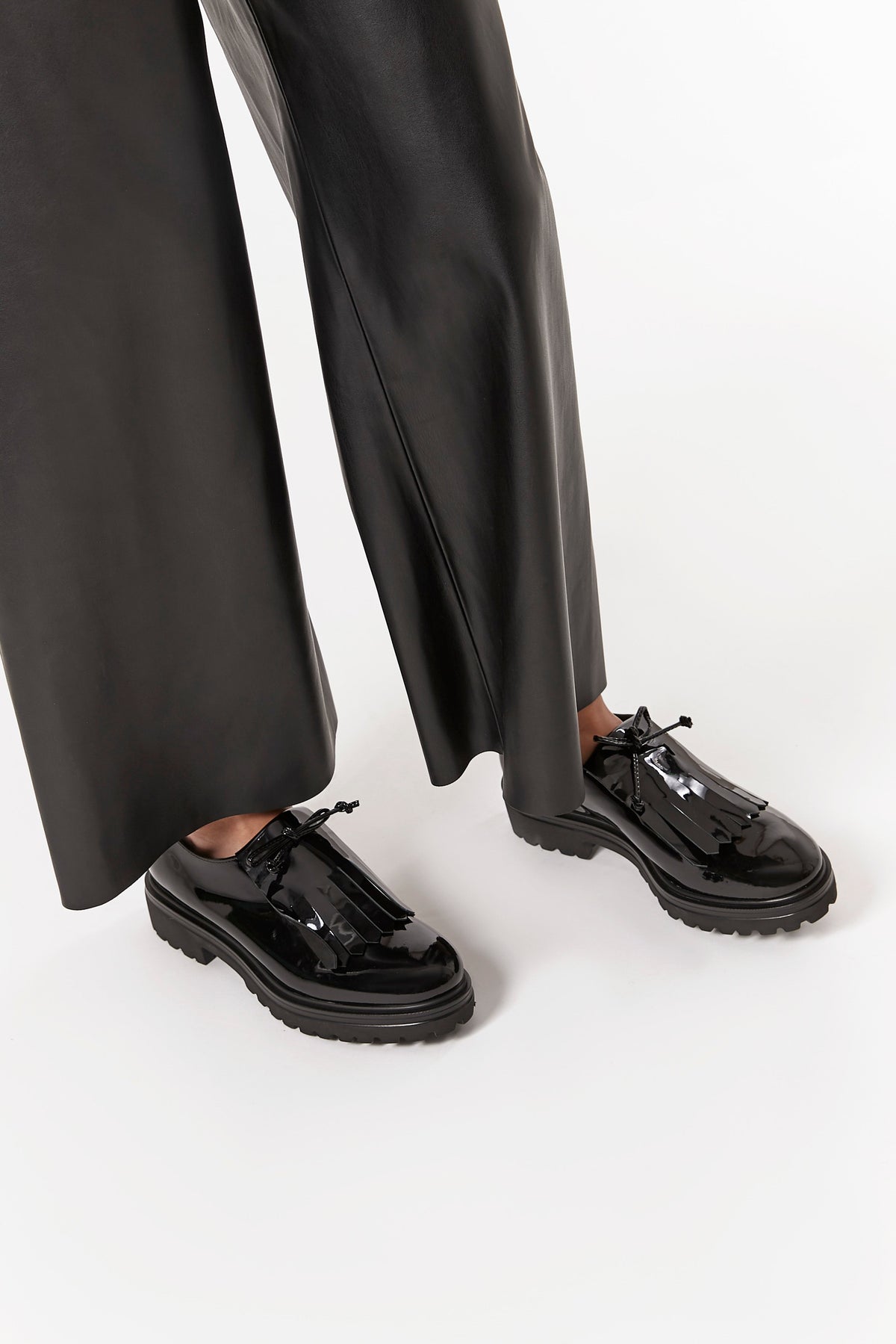 Michele Lopriore Beatrice Loafer, black patent leather, gallery view 4