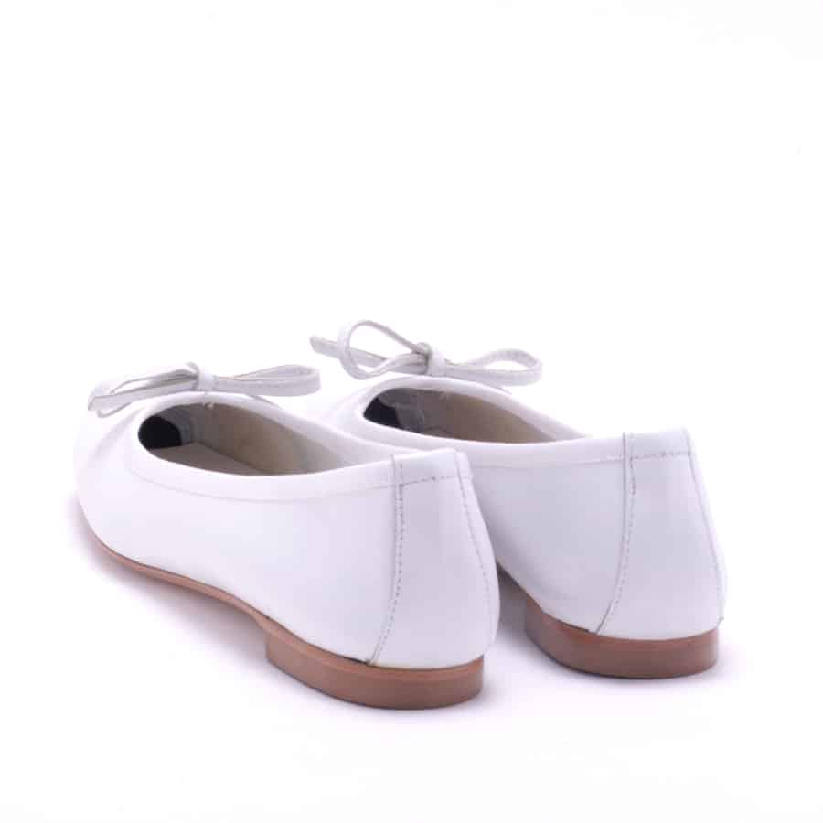 Michele Lopriore Paloma Nappa Ballet Flat, Nappa Bianca, gallery view 3