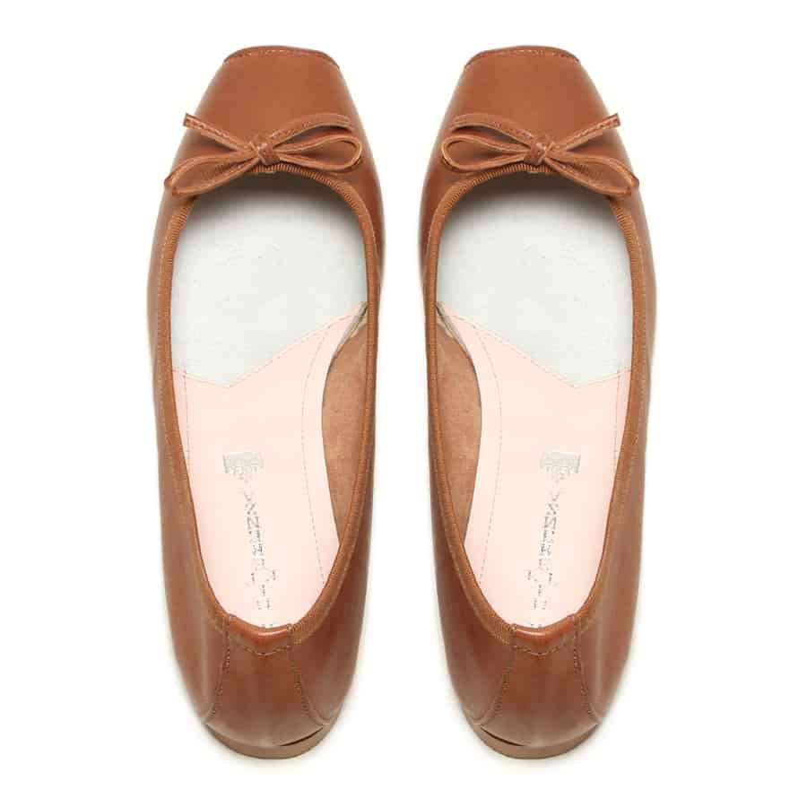 Michele Lopriore Paloma Nappa Ballet Flat, Nappa Cuoio, gallery view 2