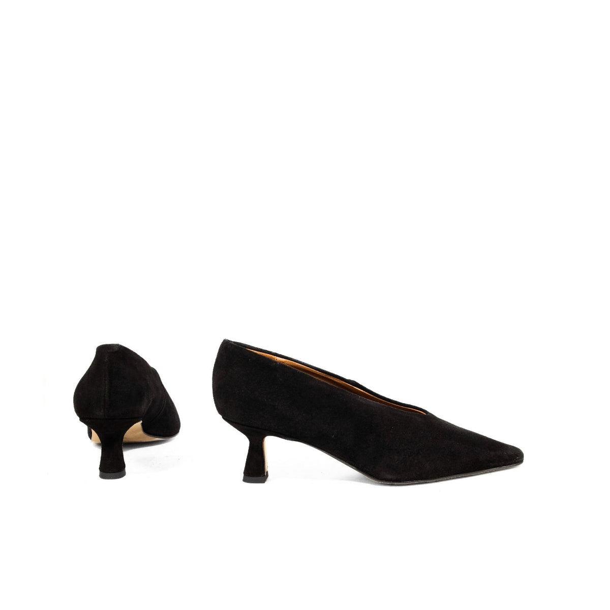 Michele Lopriore Vivienne Limited Edition Pump, Suede Black, gallery view 4