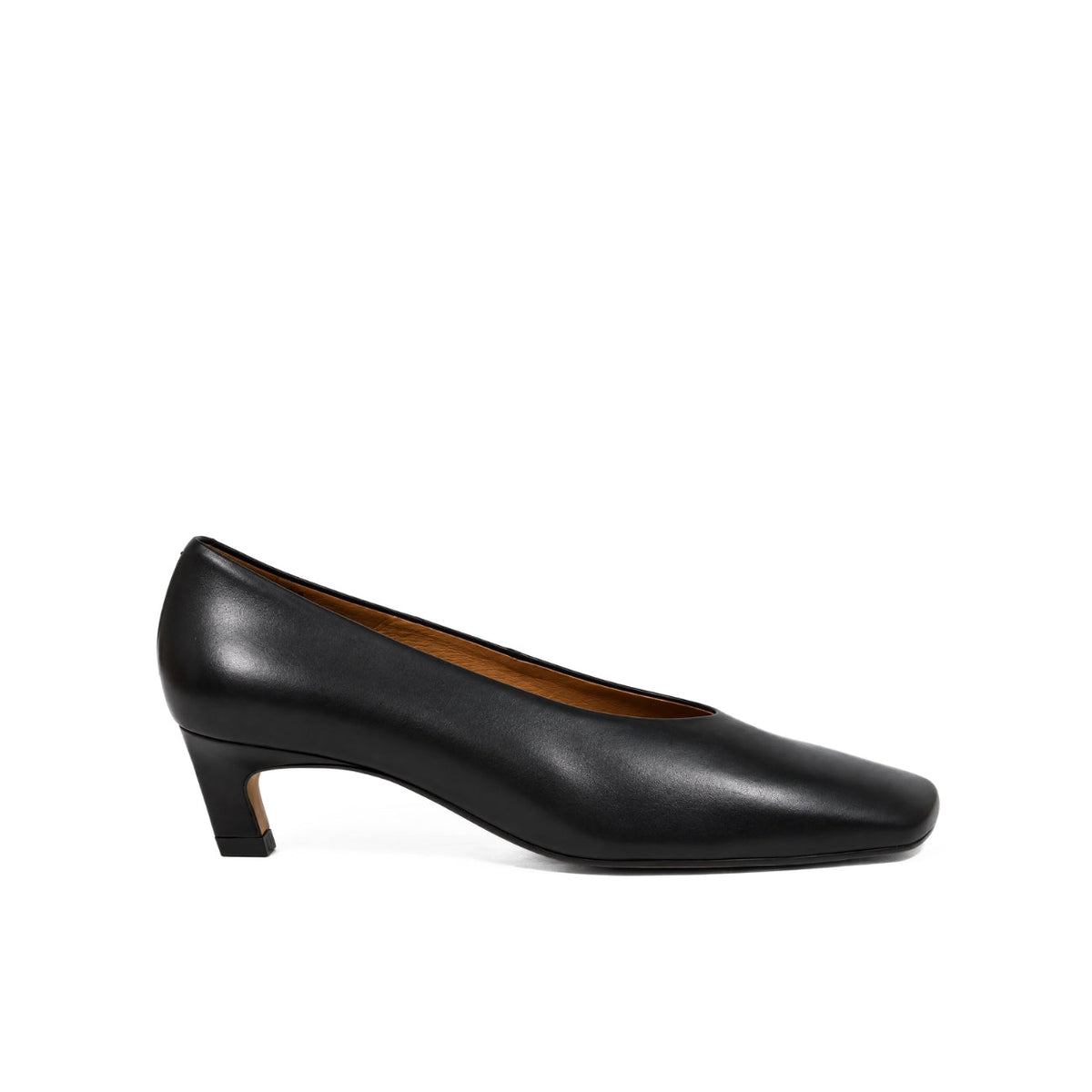 Michele Lopriore Chantal Kitten Heel, Leather Black, product view