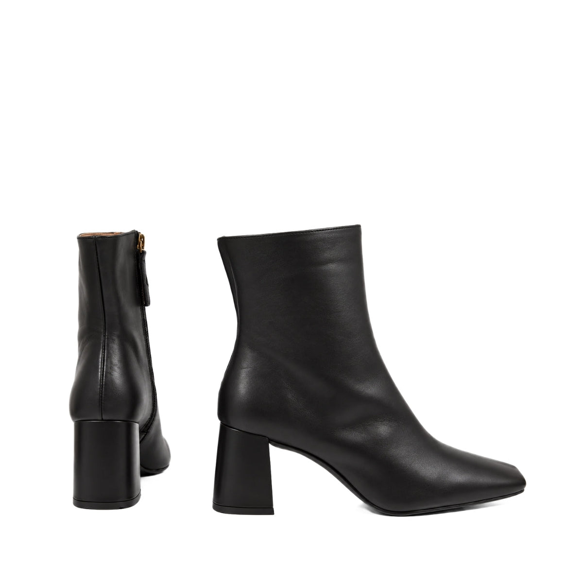 Michele Lopriore Carmen Booties, Leather Black, gallery view 2
