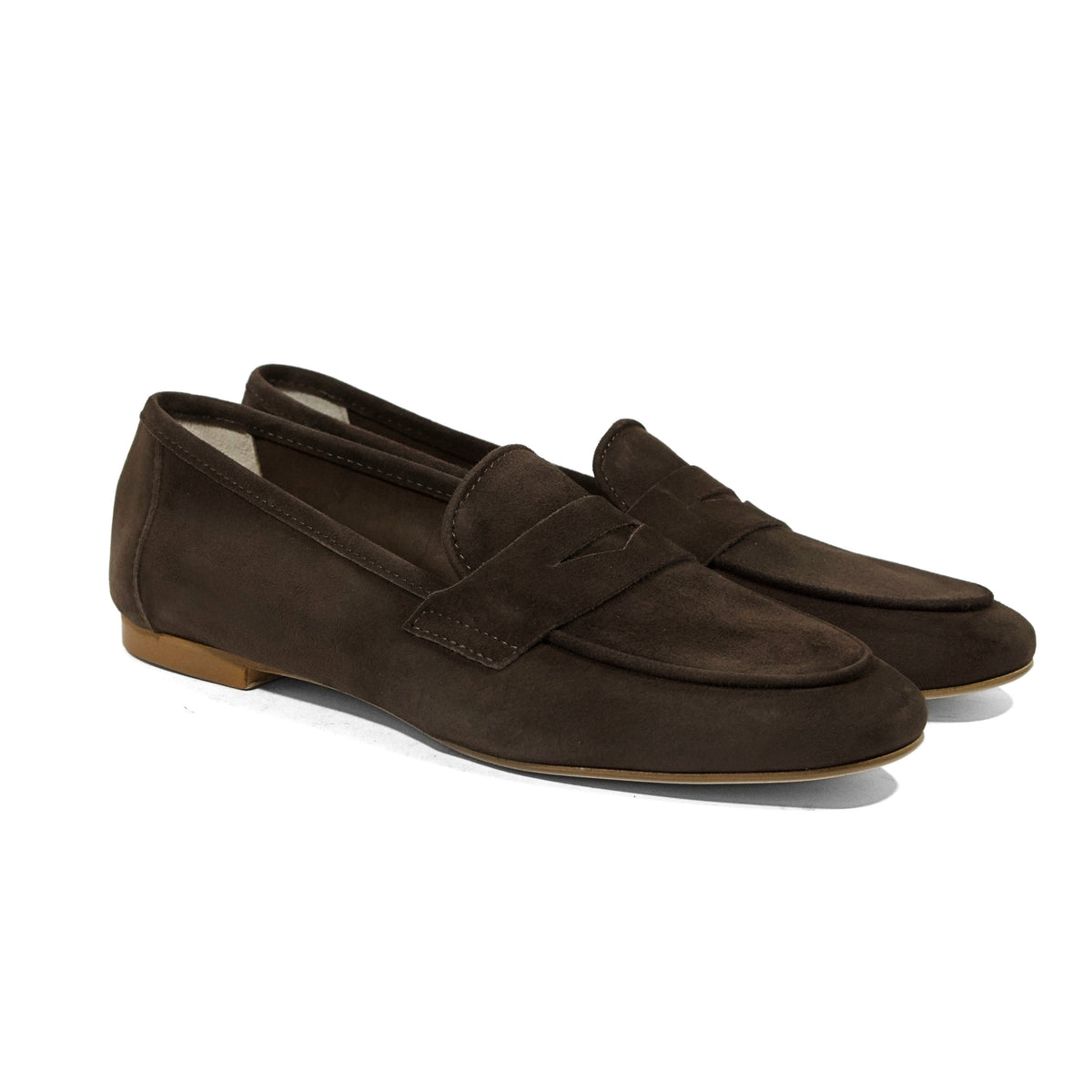 Michele Lopriore Paola Moccasin, suede brown, gallery view 3