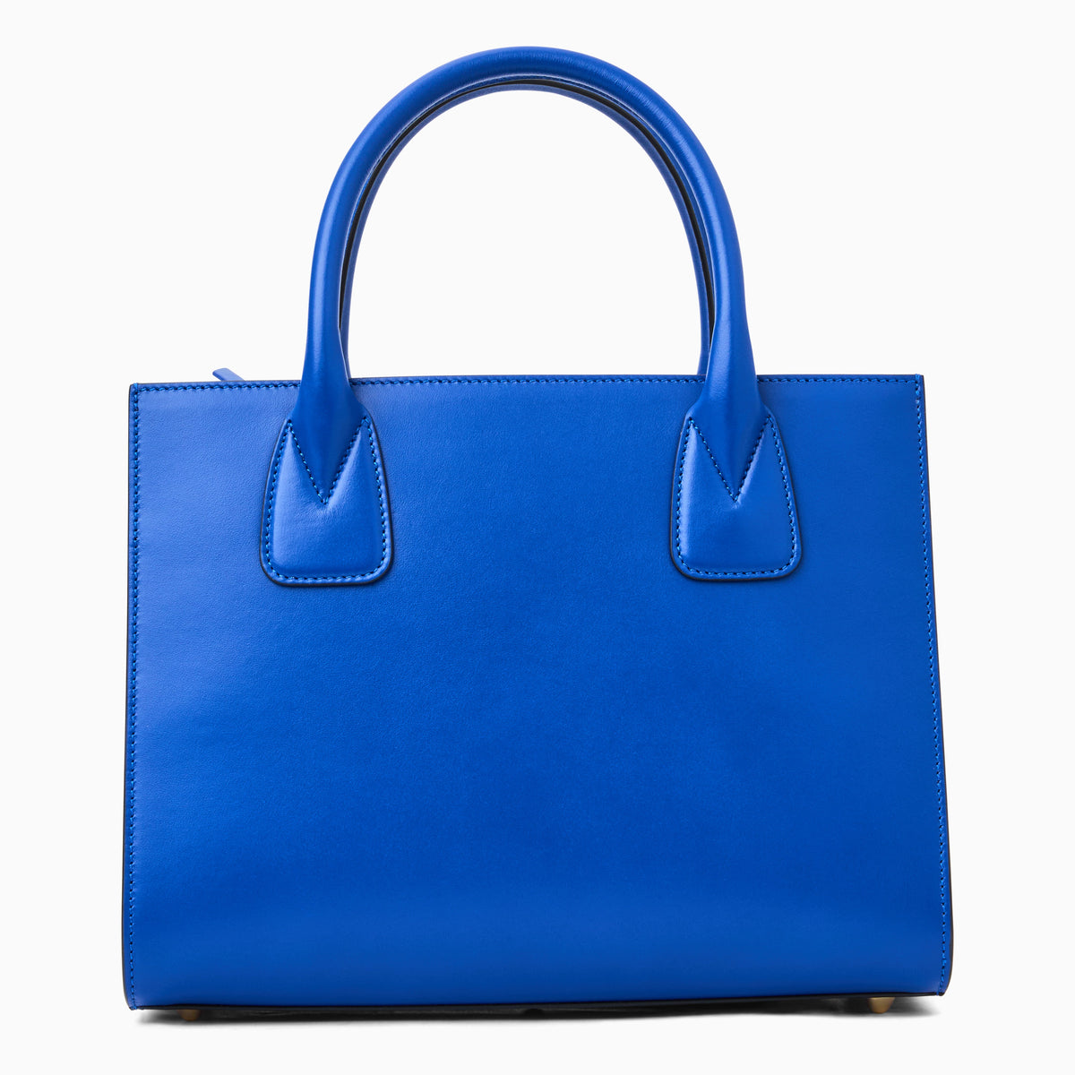 Angelini Italian Leather Handbag in Cobalt Blue, product view 4
