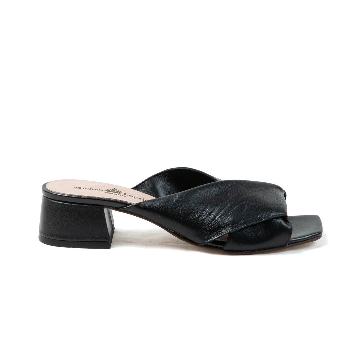 Michele Lopriore Magenta Sandals, Nappa Nero, product view