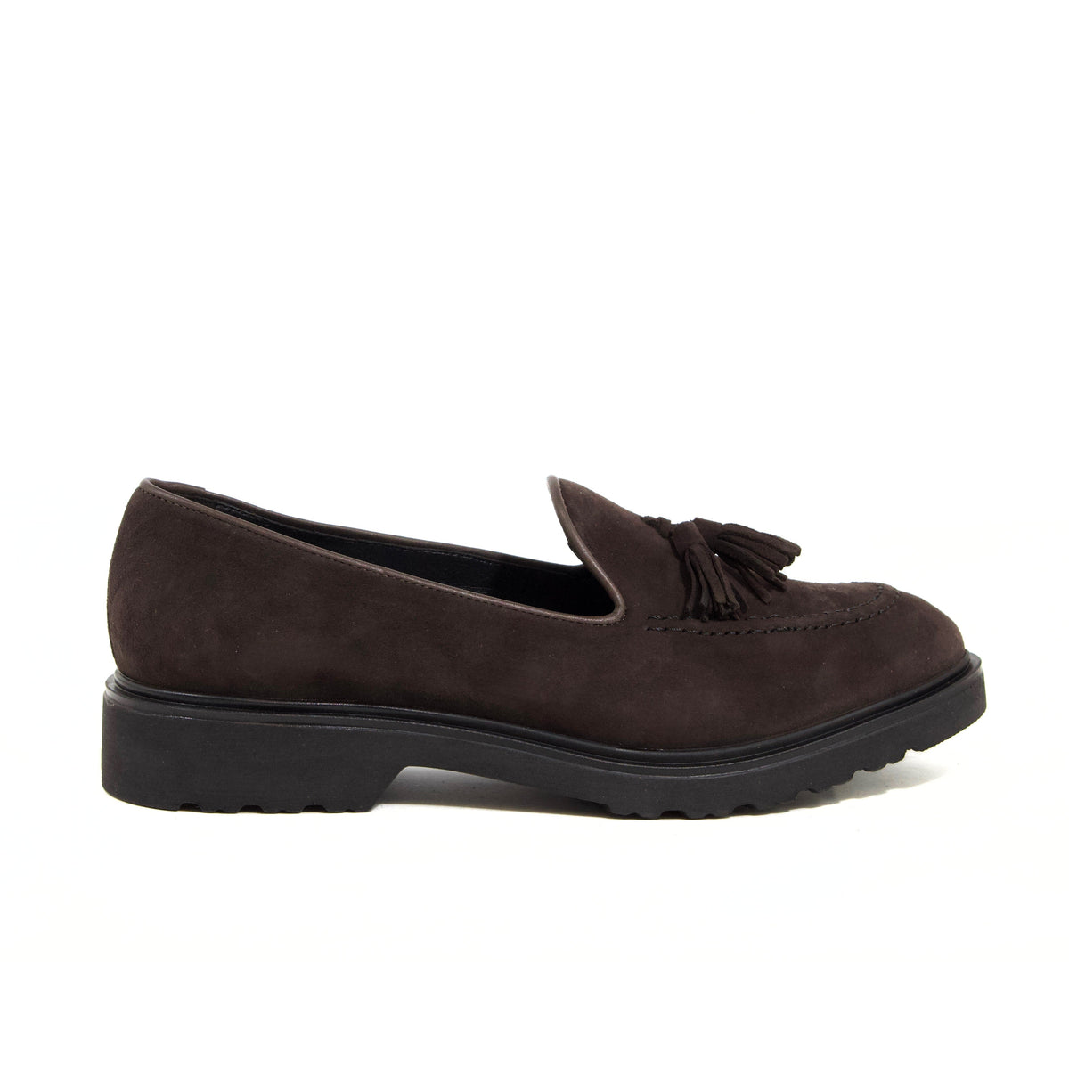 Michele Lopriore Belfiore Loafers, Suede Brown, product view