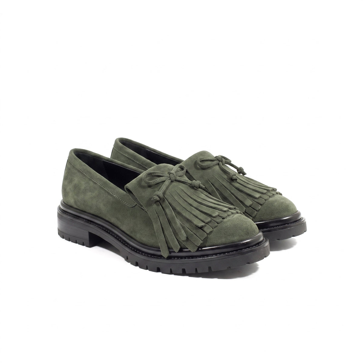 Michele Lopriore Georgetown Loafer, Camoscio Foresta, gallery view 2